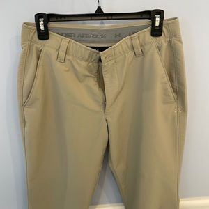 Mens Under Armour Golf Pant 32x30 tan
